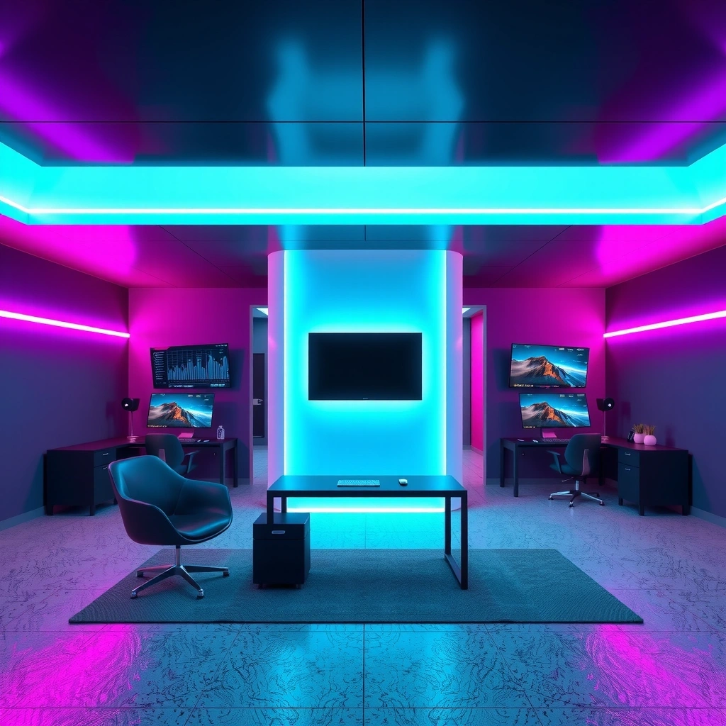 Oficinas modernas de Dircrown en La Plata